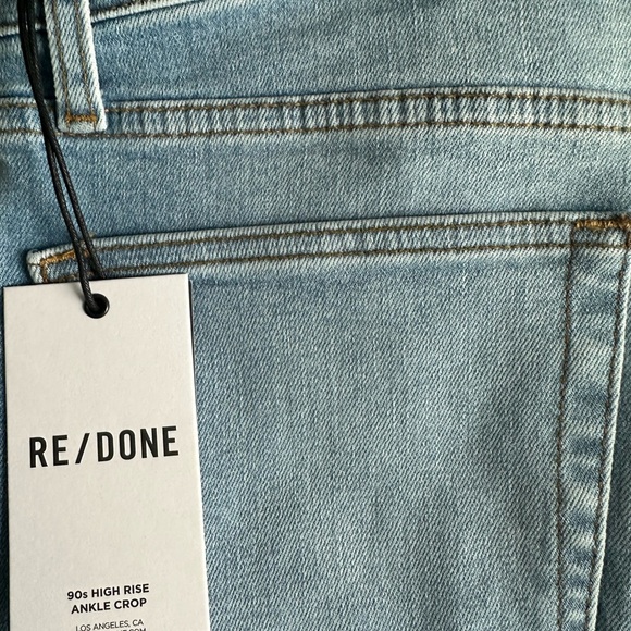 Re/done 90s high rise ankle crop - Picture 5 of 6